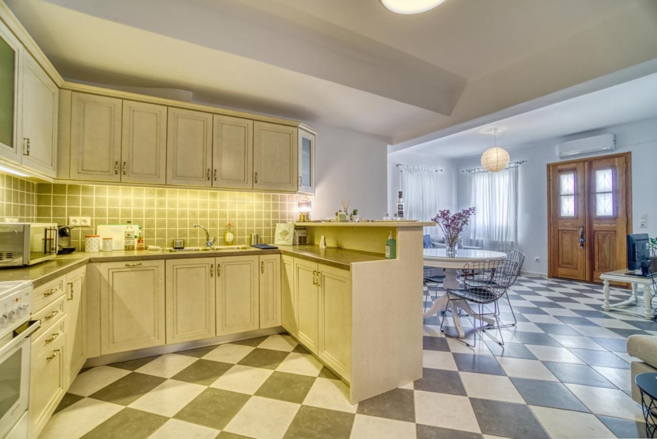 Stylish, Cozy 2-Bdr Flat In Andros Town By Explore Andros 外观 照片